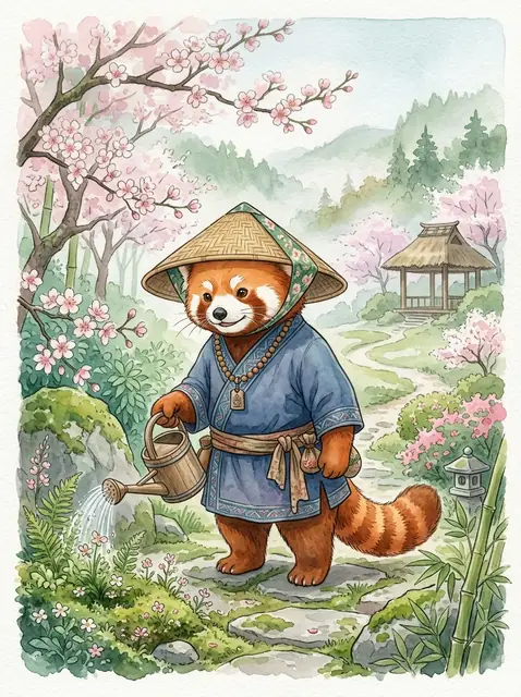 Master Kiri the Red Panda