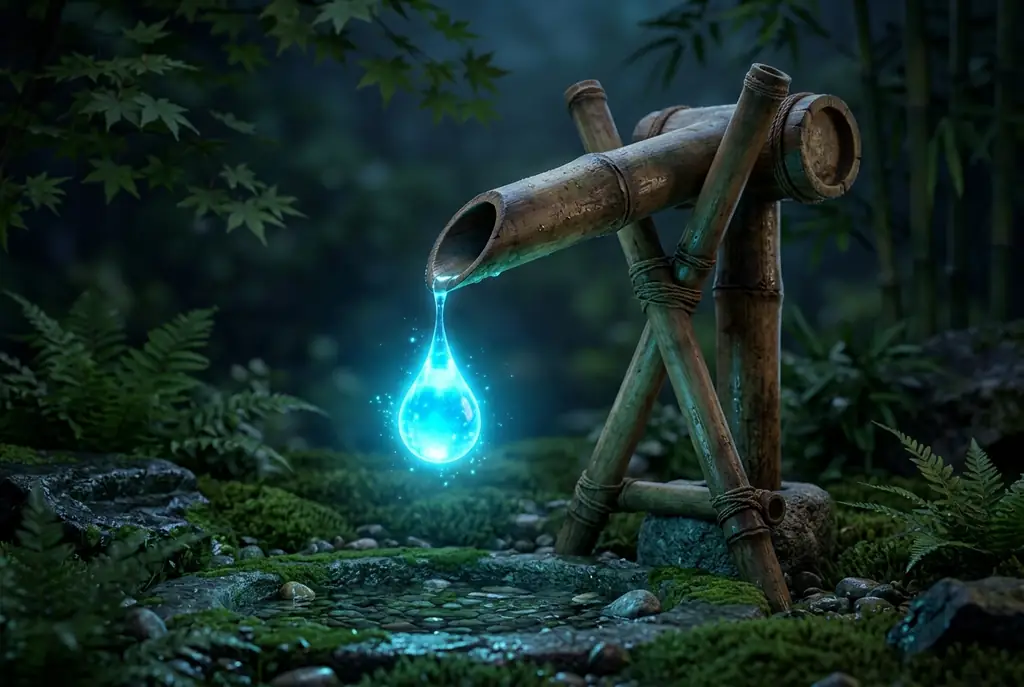 Bamboo water release